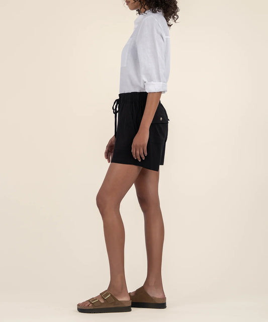Katana High Rise Short in Black