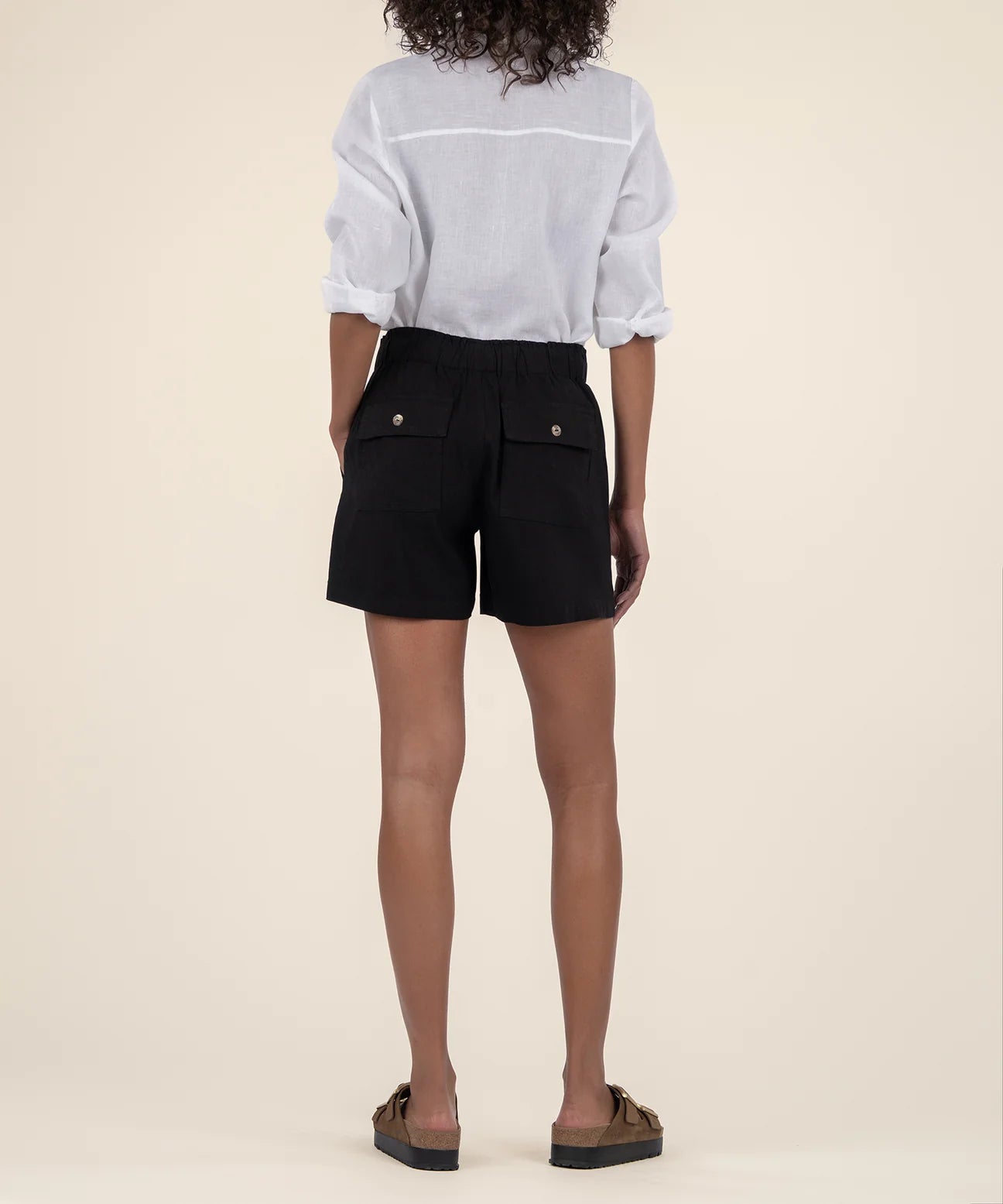 Katana High Rise Short in Black