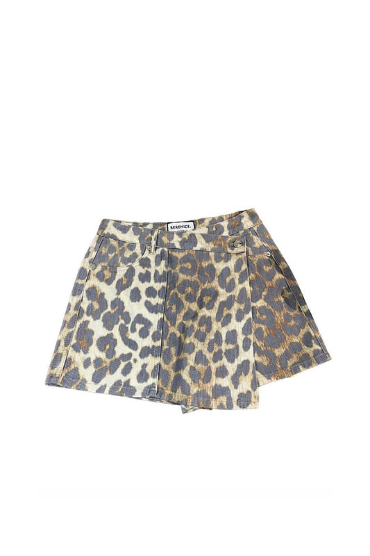 Leopard Jupe Skort