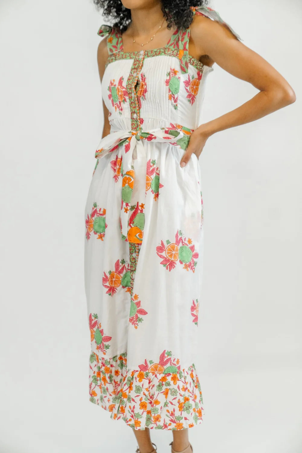 Cassidy Dress in Citrus Twist