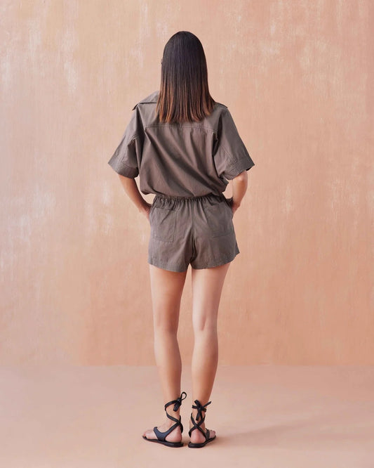 Tola Blouse in Solid Fawn