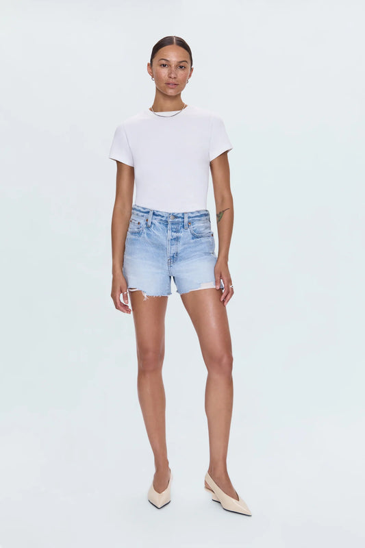 Nova High Rise Cut Off Short in Radient Vintage