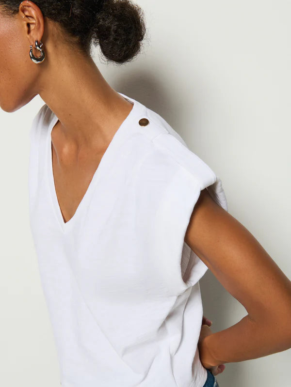 Cooper Tank in Optic White