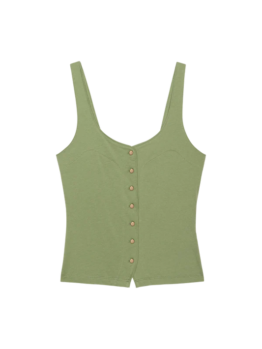 Brya  Tank in Loden