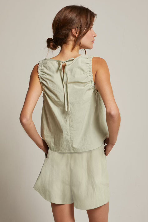 Hailey Two Piece Set in Light Sage