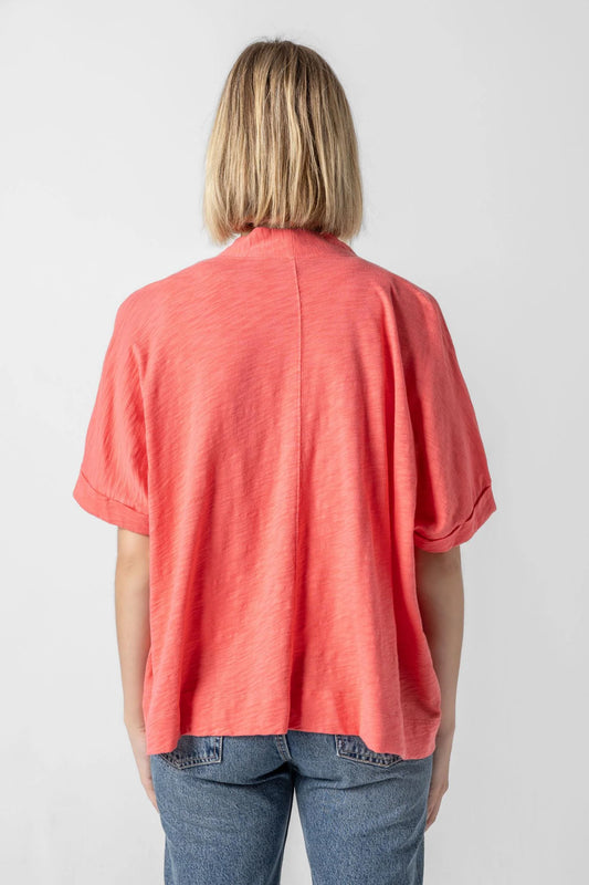 Travel Cardigan in Reef