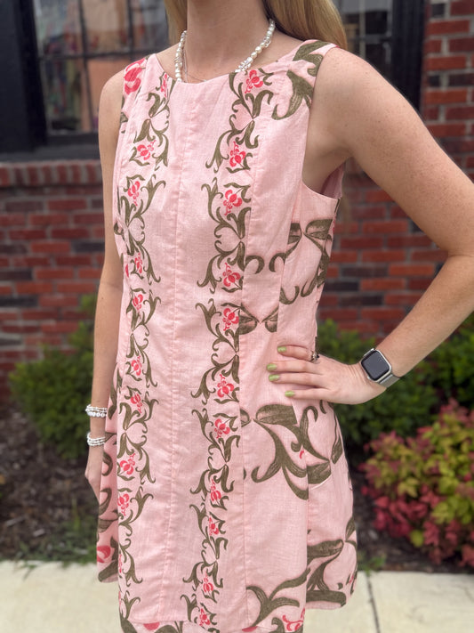 Layla Dress in Blush Design