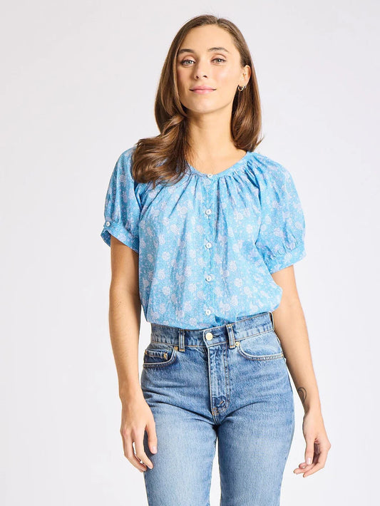 Naomi Top in Charleston Floral