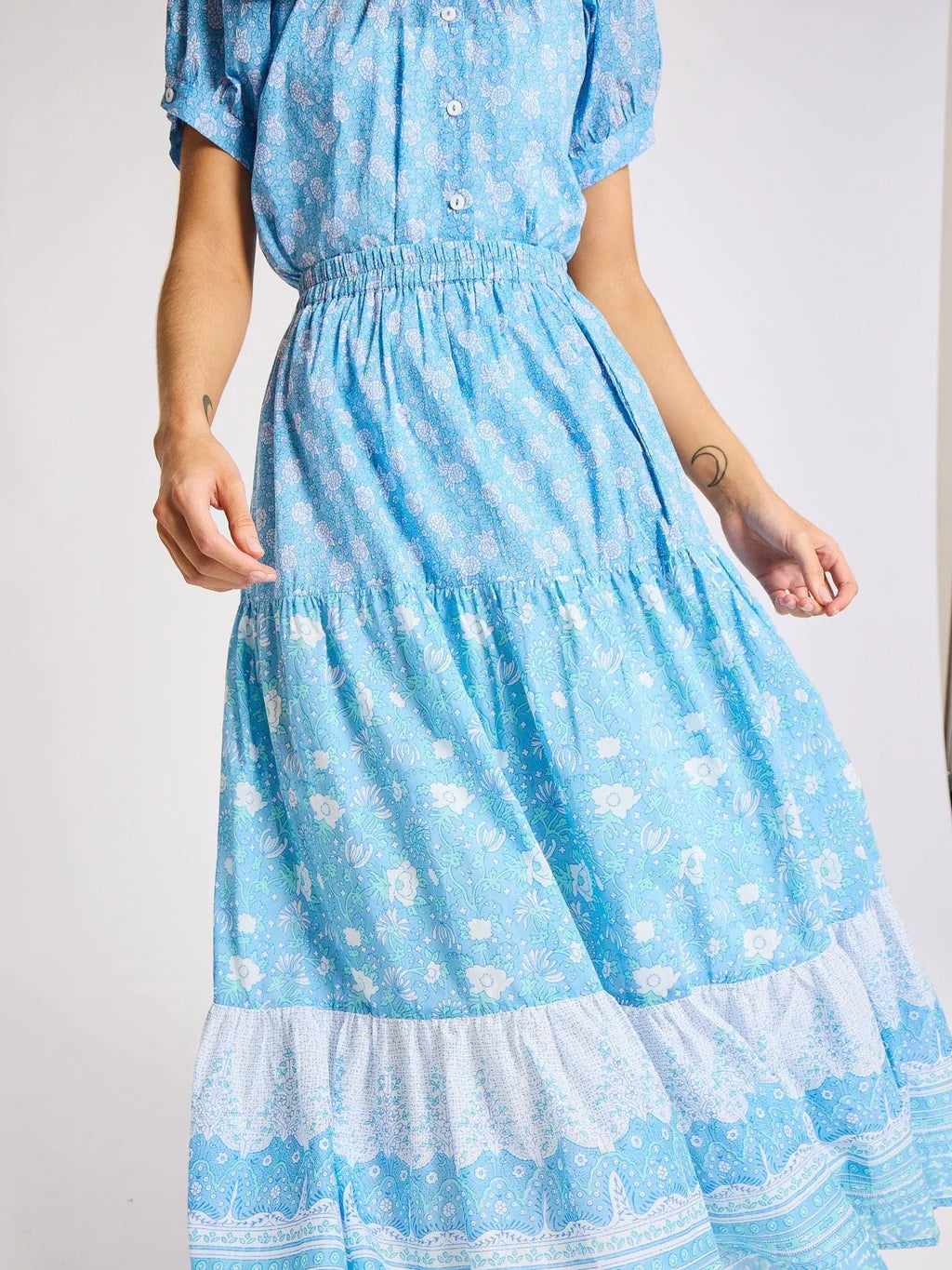 Paola Skirt in Charleston Floral