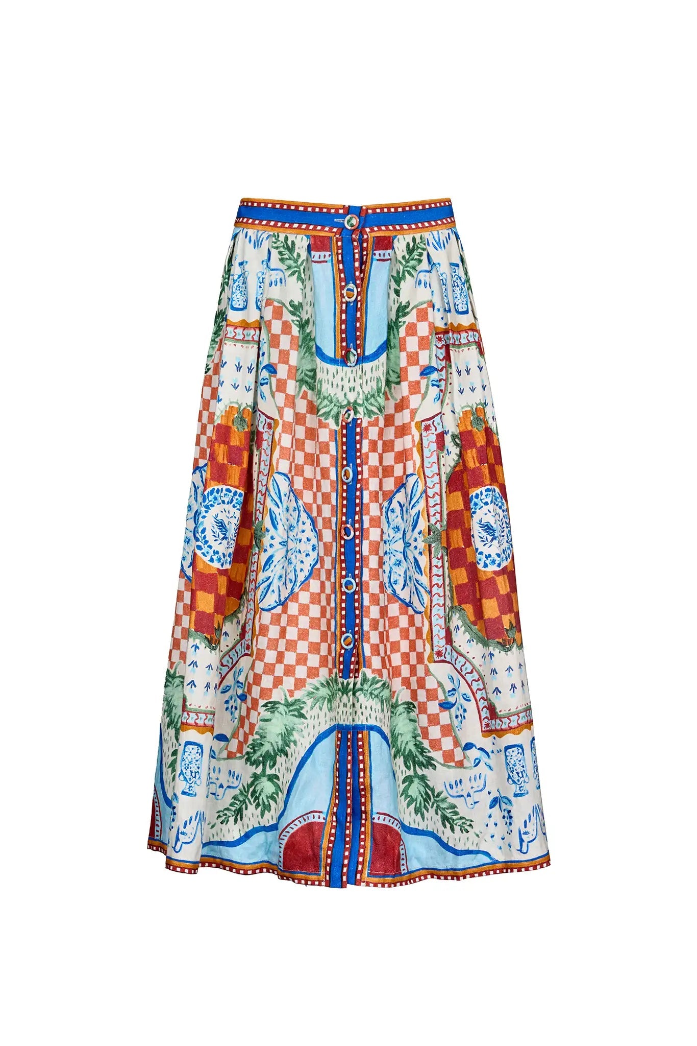 Eva Skirt in Sundance Tile