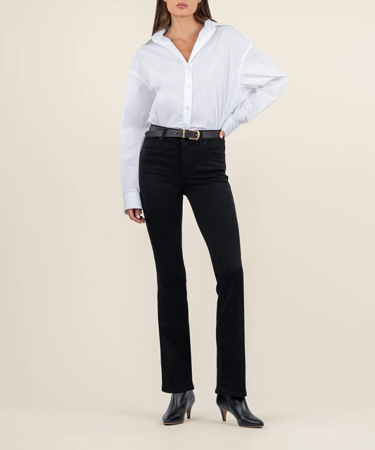Natalie High Rise Fab Ab in Black