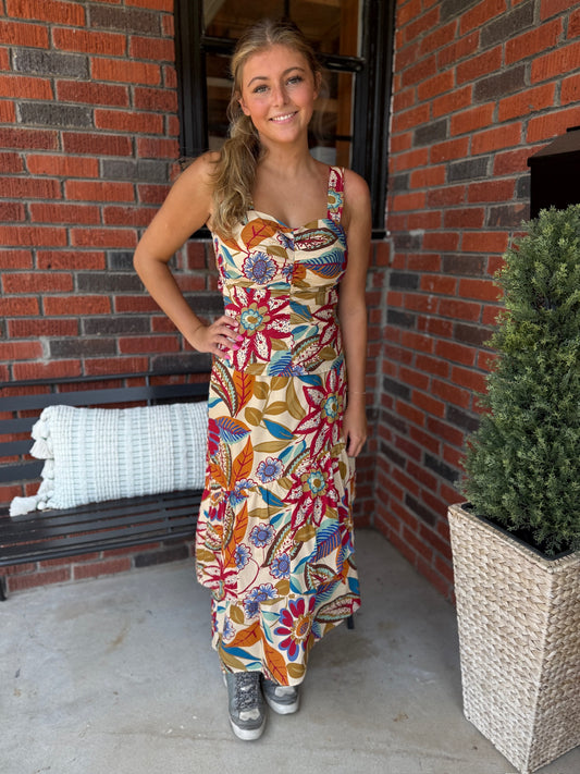 Leila Skirt in Sunset Cellars