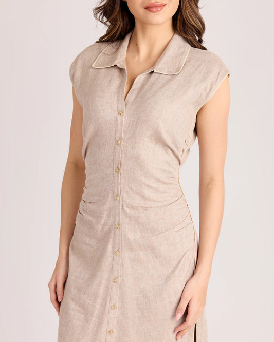 Layne Dress in Chalk