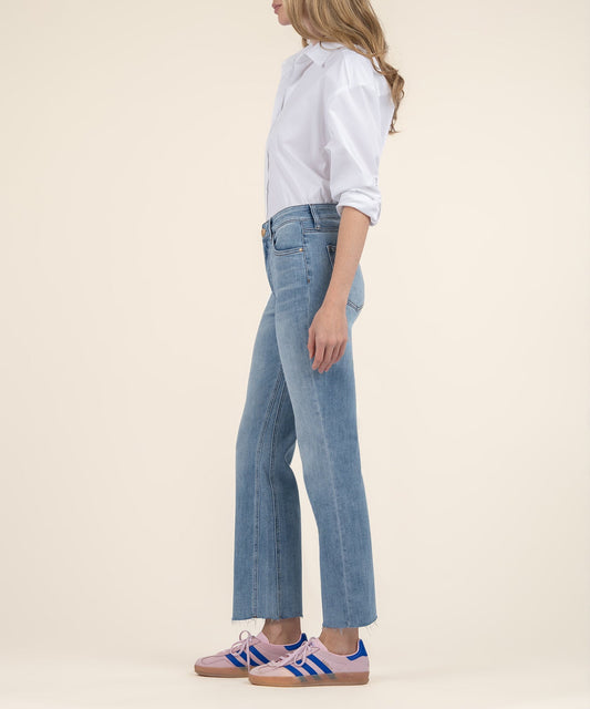 High rise Kelsey ankle flare