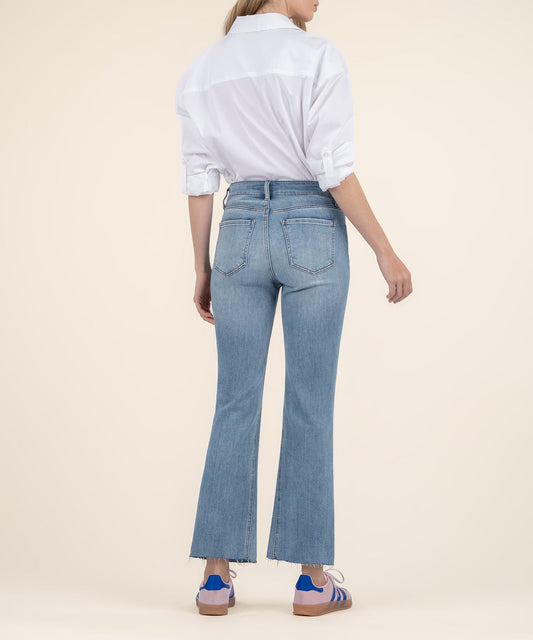 High rise Kelsey ankle flare