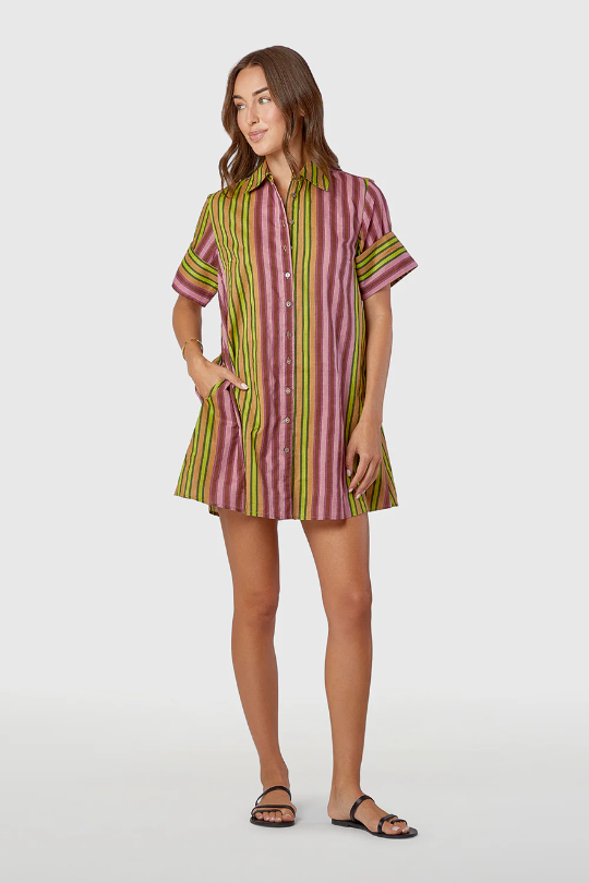 Dock dress Allegra stripped