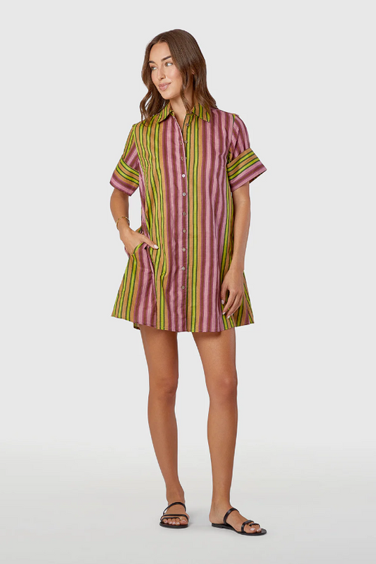 Dock dress Allegra stripped
