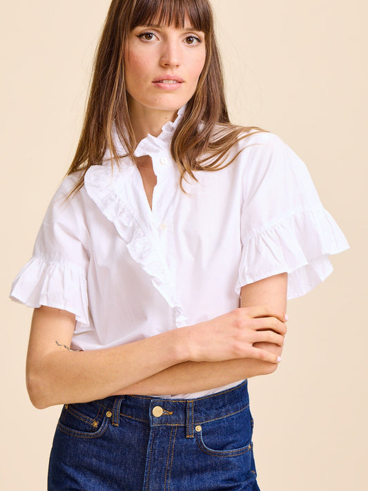 White Vanessa Top