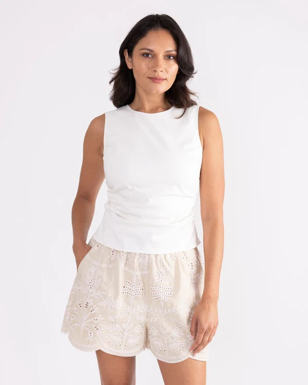 Jett Tank in White Washed