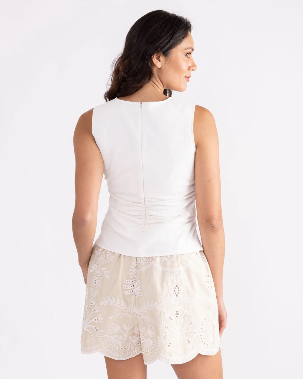 Jett Tank in White Washed