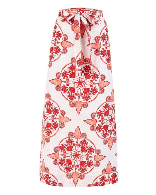 Tyler Skirt in Nautilus Coral