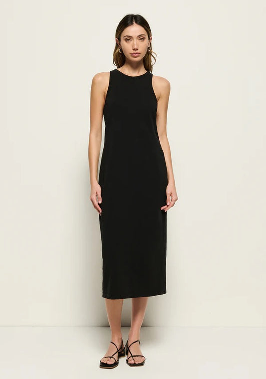 Dani Tank Dress Jet Black