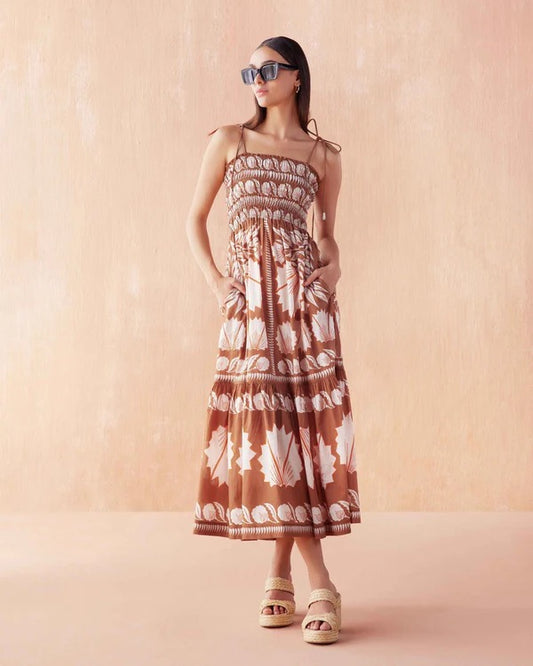 Adley Maxi in Marla Cardamom