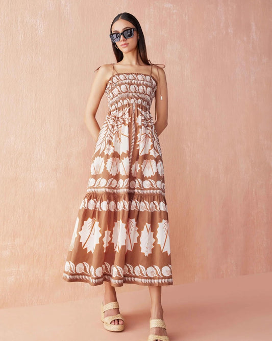Adley Maxi in Marla Cardamom