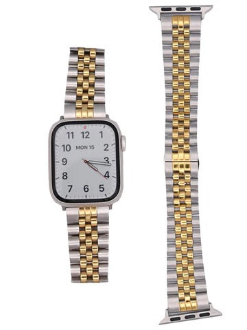 Go Better Watch Band - Classic Silver and Gold