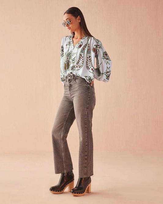 Anouk Blouse in Diya Powder