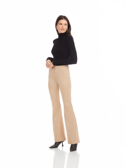 Molly Bootcut Pants in Almond