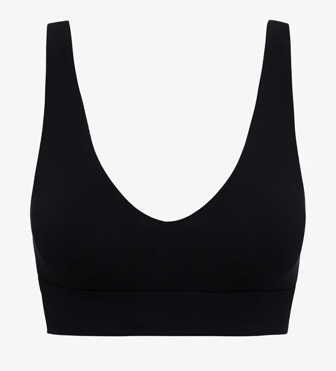 Butter Comfy Bralette in Black