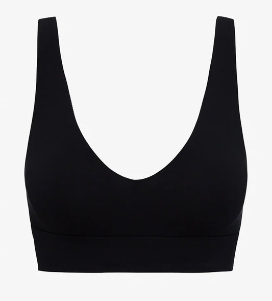 Butter Comfy Bralette in Black