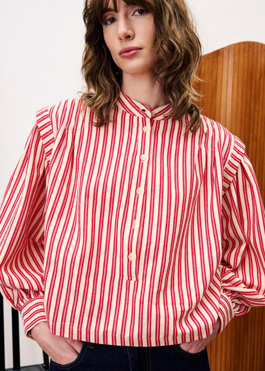 Choupette Red Blouse