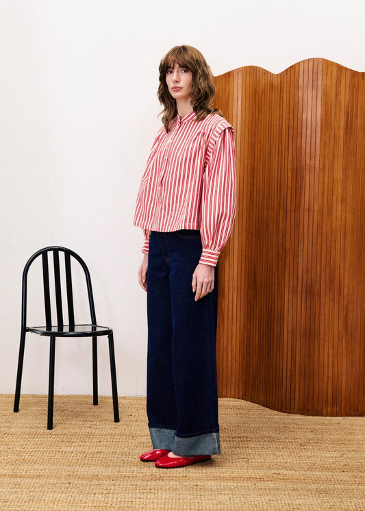 Choupette Red Blouse