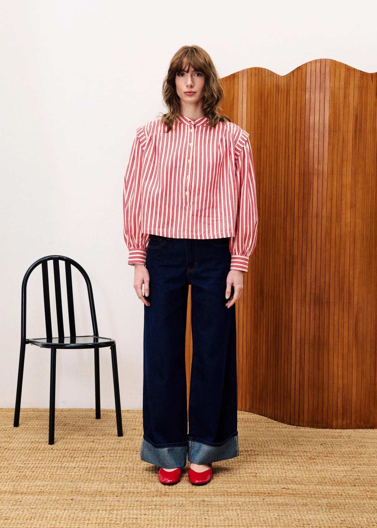 Choupette Red Blouse