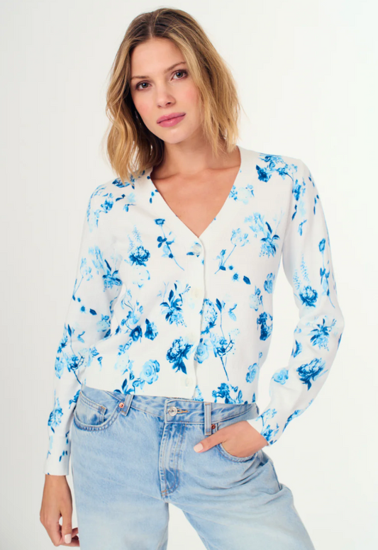 Toile Cardi in Blue