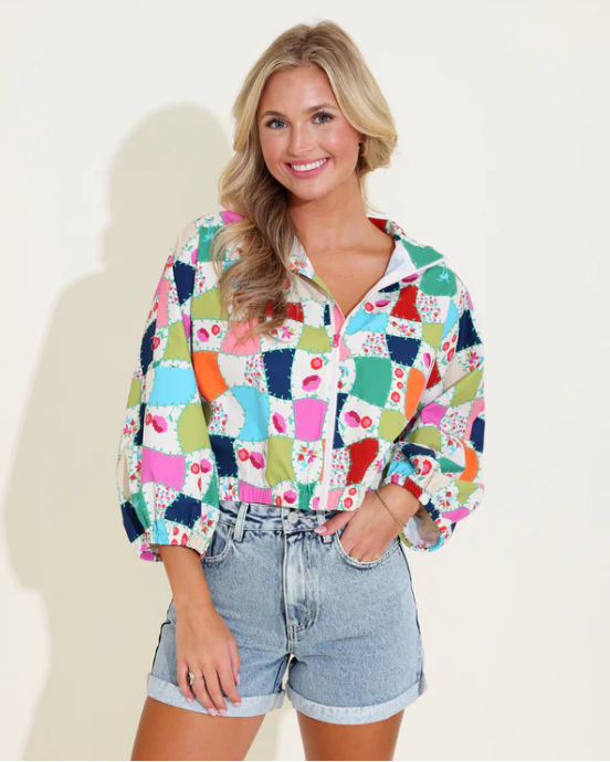 Cameron Jacket in Al Fresco