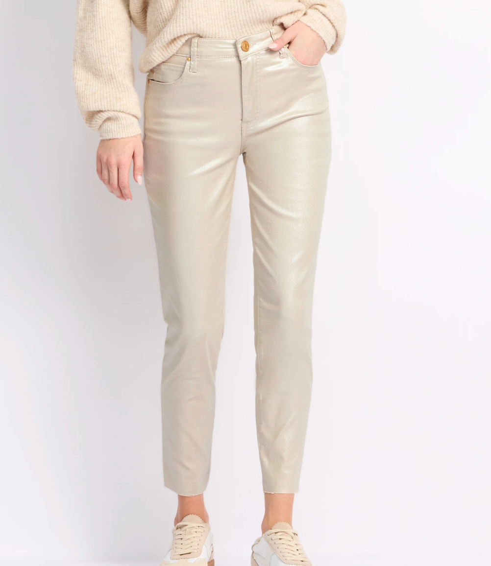 Charlize High Rise Fab Ab in Rose Gold
