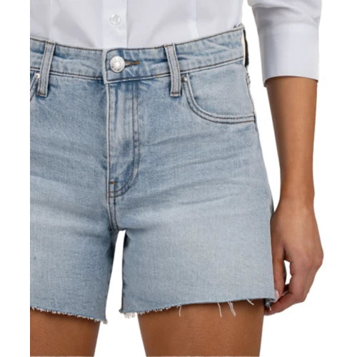 Jane High Rise Long Short in Deep Vintage