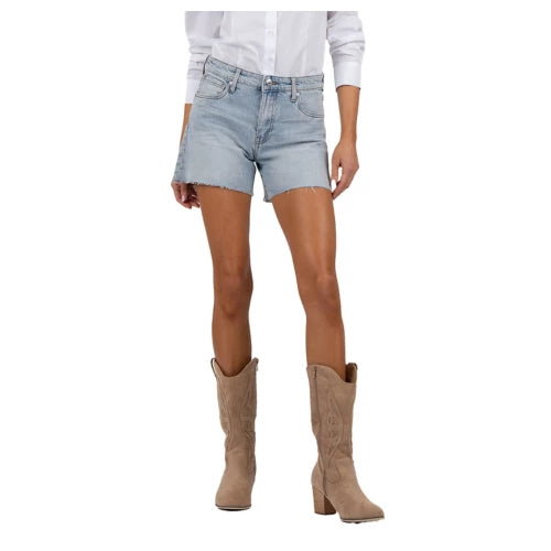 Jane High Rise Long Short in Deep Vintage