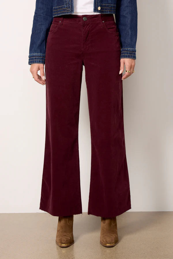 Meg High Rise Fab in Dark Plum